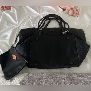 Mz Wallace black nylon bag